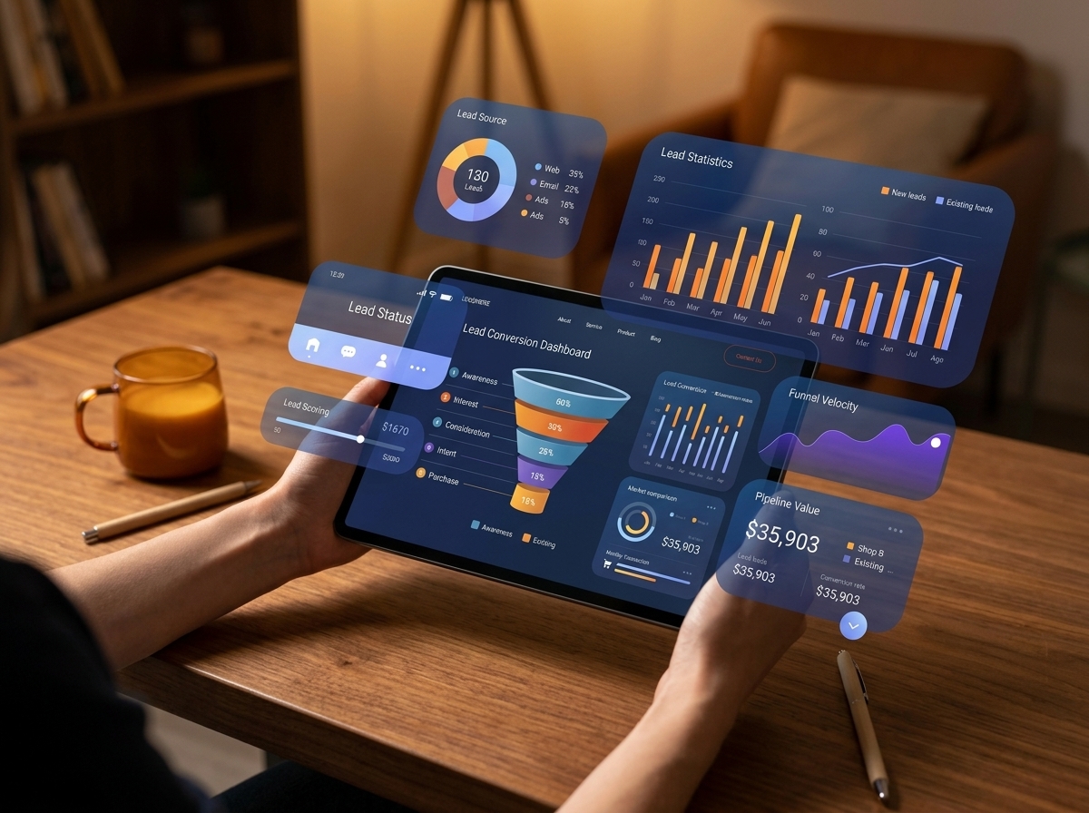 Estructura de embudo de ventas y captación automatizada de clientes con IA